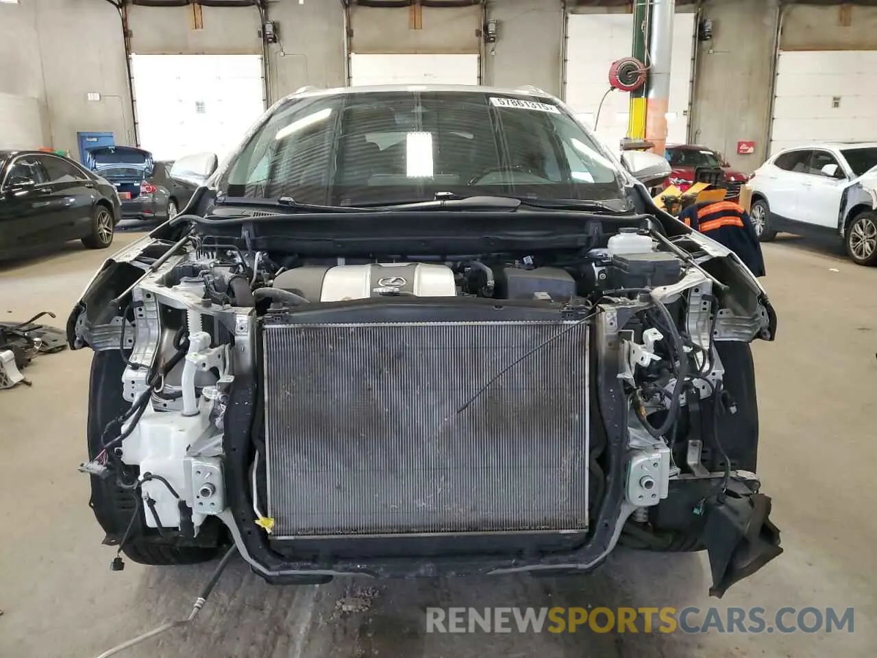 5 Photograph of a damaged car 2T2BZMCAXKC178707 LEXUS RX350 2019