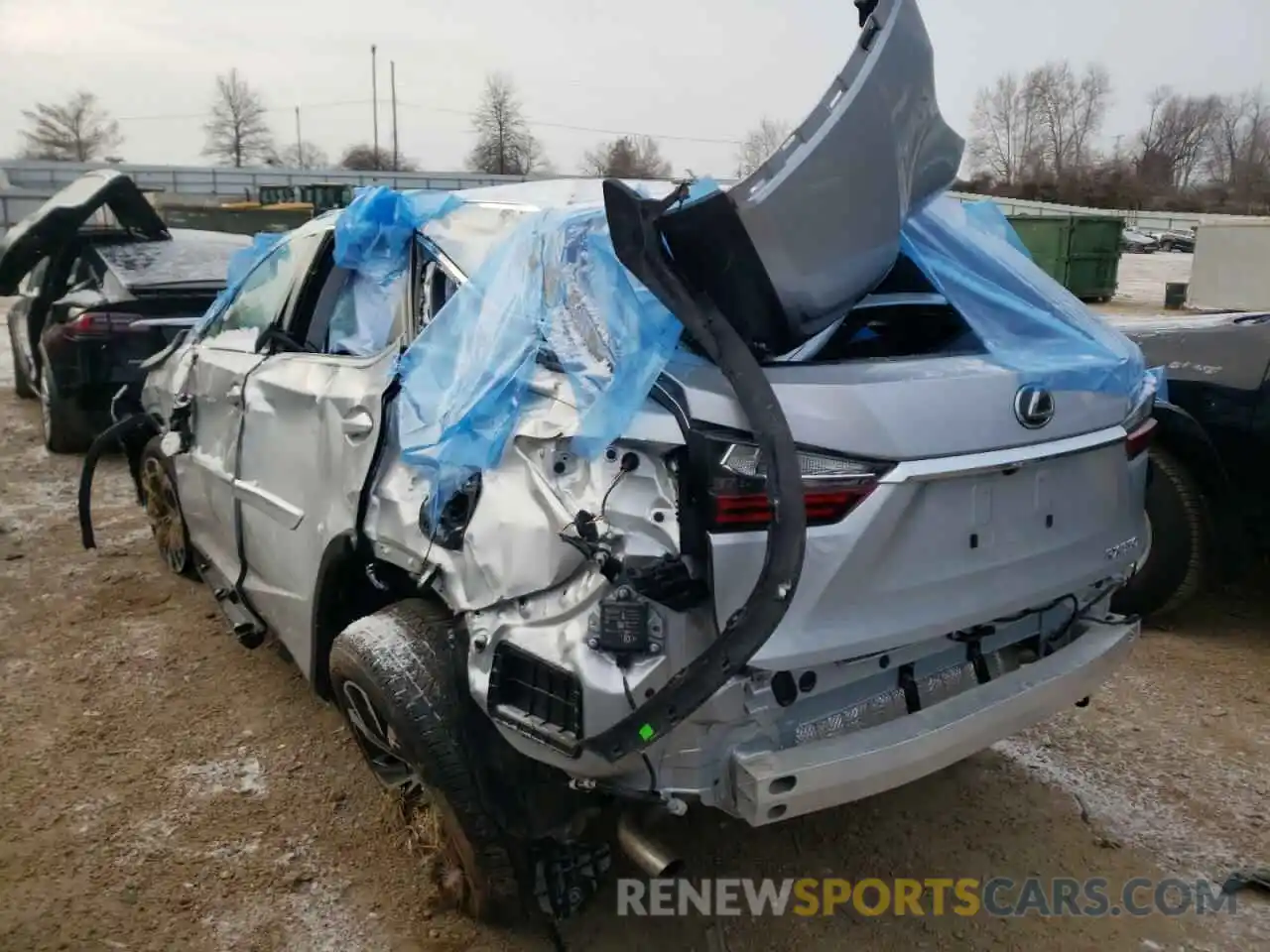 3 Photograph of a damaged car 2T2BZMCAXKC182854 LEXUS RX350 2019