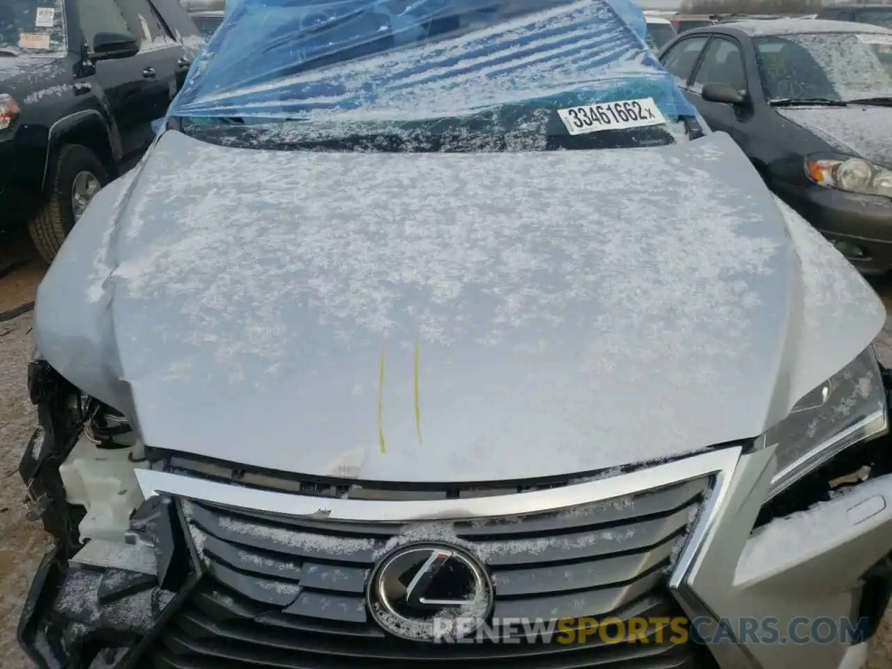 7 Photograph of a damaged car 2T2BZMCAXKC182854 LEXUS RX350 2019