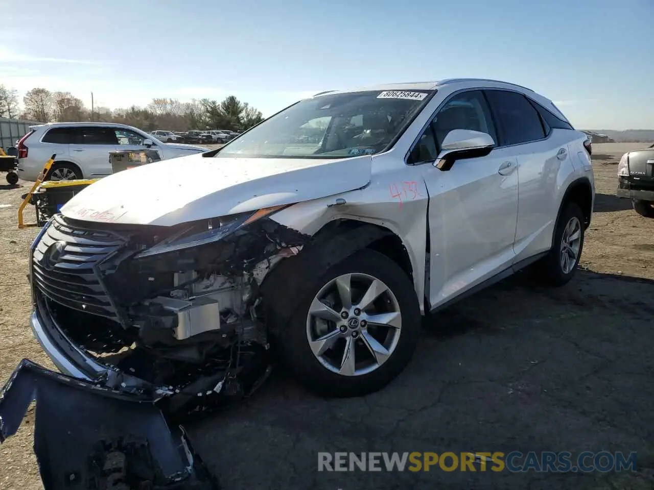 1 Photograph of a damaged car 2T2BZMCAXKC193966 LEXUS RX350 2019