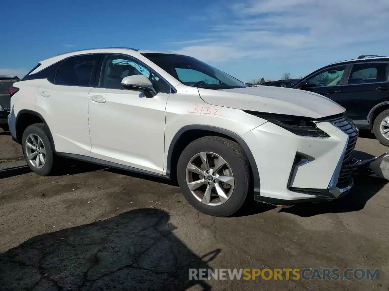 4 Photograph of a damaged car 2T2BZMCAXKC193966 LEXUS RX350 2019