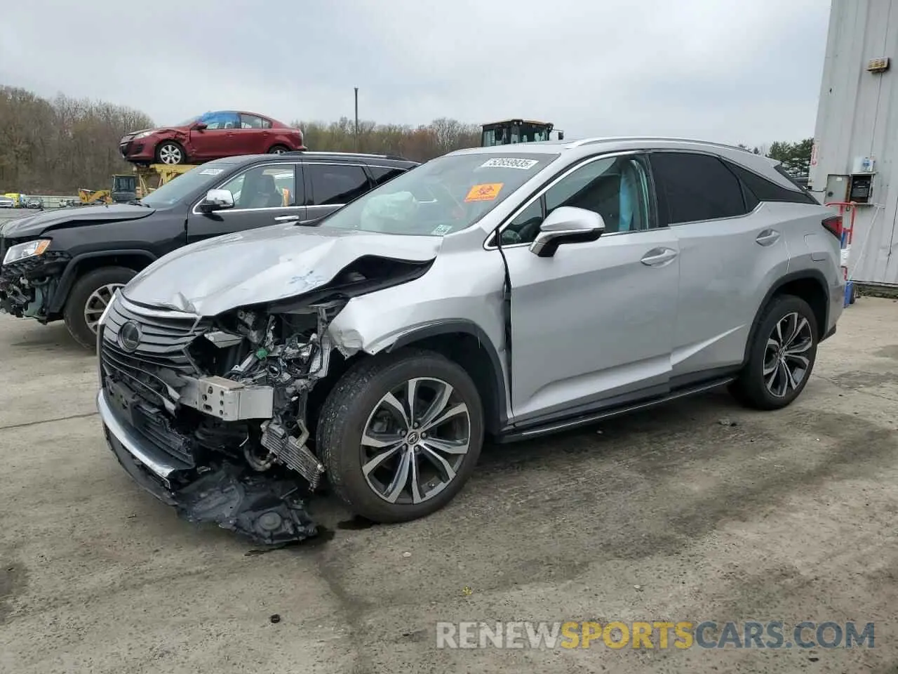 1 Photograph of a damaged car 2T2BZMCAXKC197225 LEXUS RX350 2019