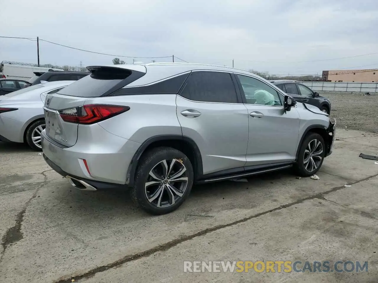 3 Photograph of a damaged car 2T2BZMCAXKC197225 LEXUS RX350 2019