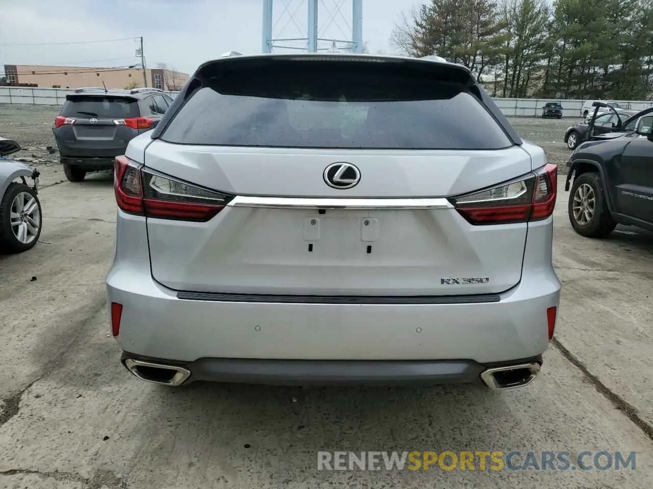 6 Photograph of a damaged car 2T2BZMCAXKC197225 LEXUS RX350 2019