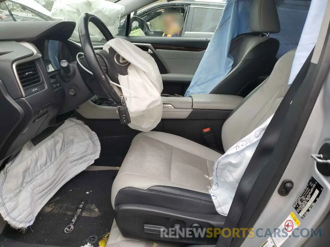 7 Photograph of a damaged car 2T2BZMCAXKC197225 LEXUS RX350 2019