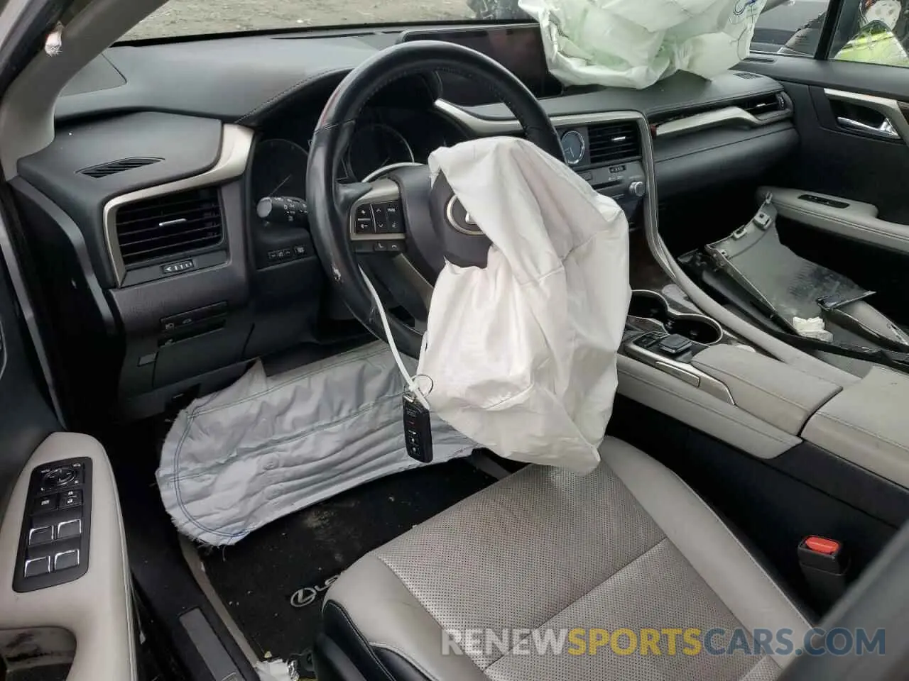 8 Photograph of a damaged car 2T2BZMCAXKC197225 LEXUS RX350 2019
