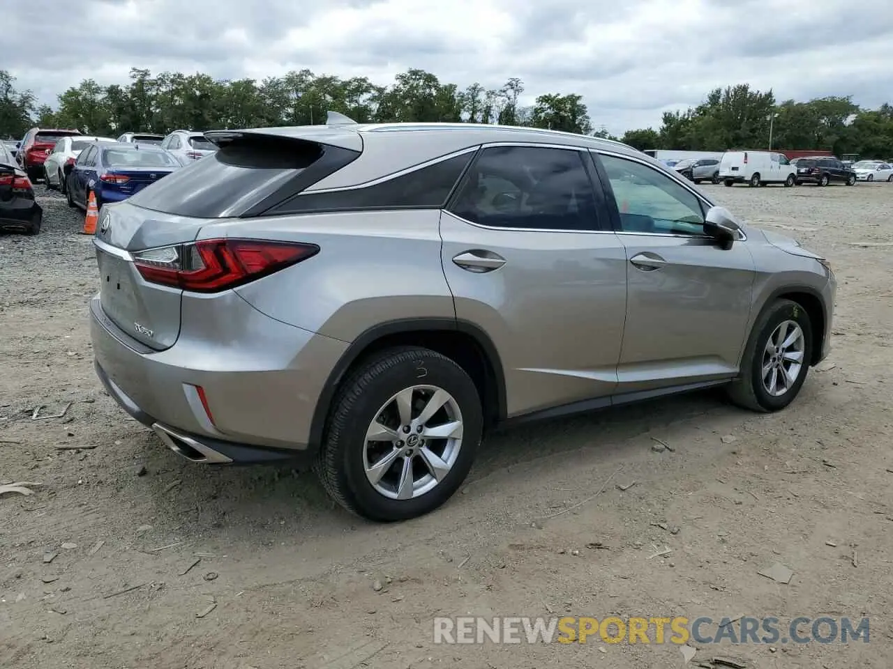 3 Photograph of a damaged car 2T2BZMCAXKC205551 LEXUS RX350 2019