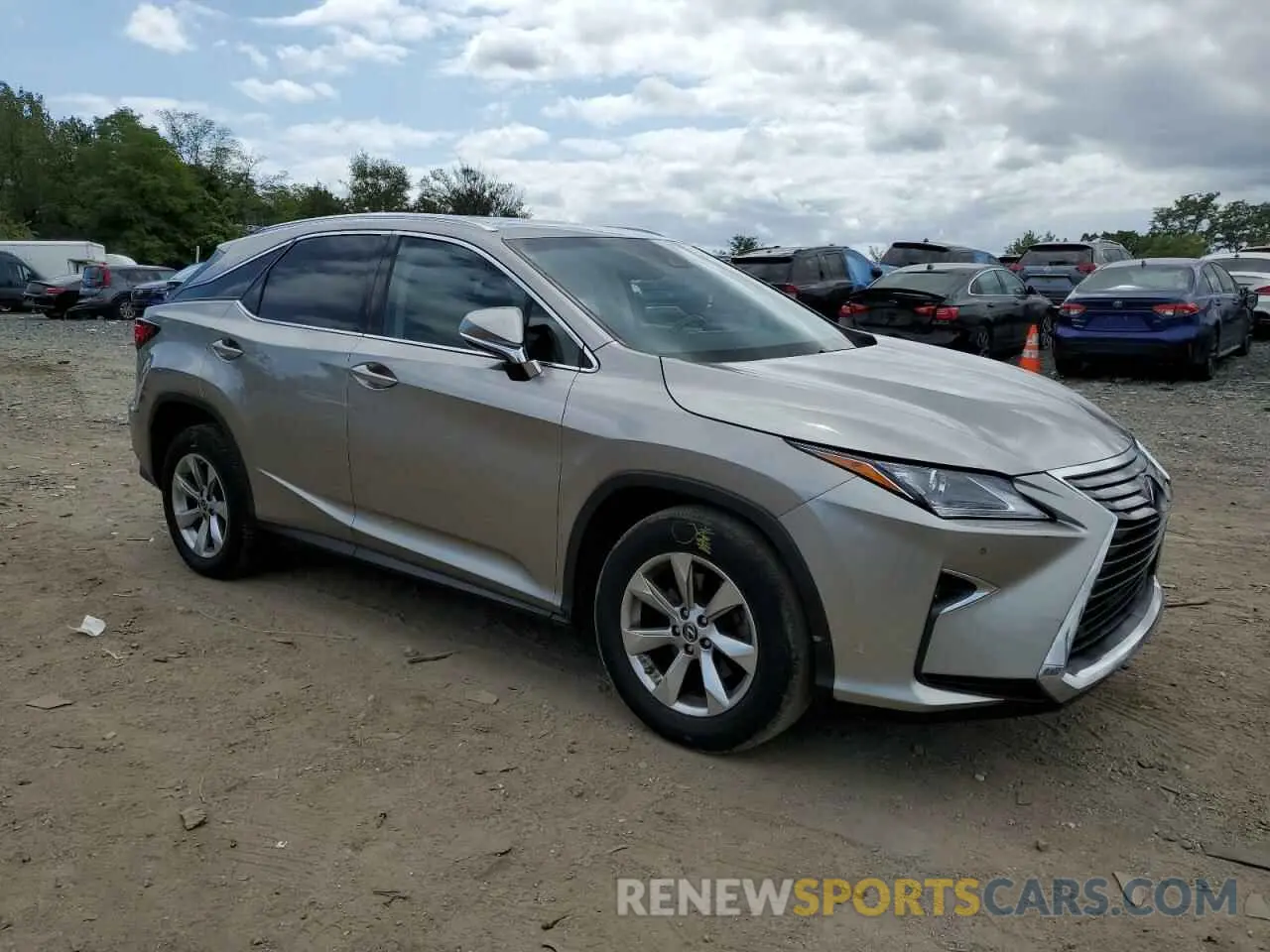4 Photograph of a damaged car 2T2BZMCAXKC205551 LEXUS RX350 2019
