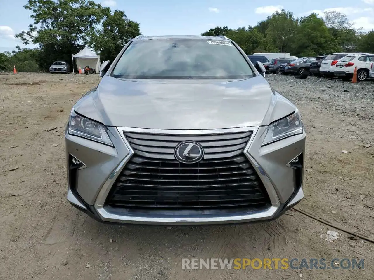 5 Photograph of a damaged car 2T2BZMCAXKC205551 LEXUS RX350 2019