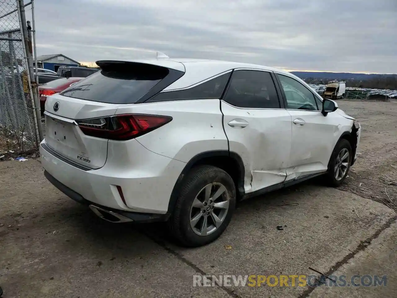 3 Photograph of a damaged car 2T2BZMCAXKC209387 LEXUS RX350 2019