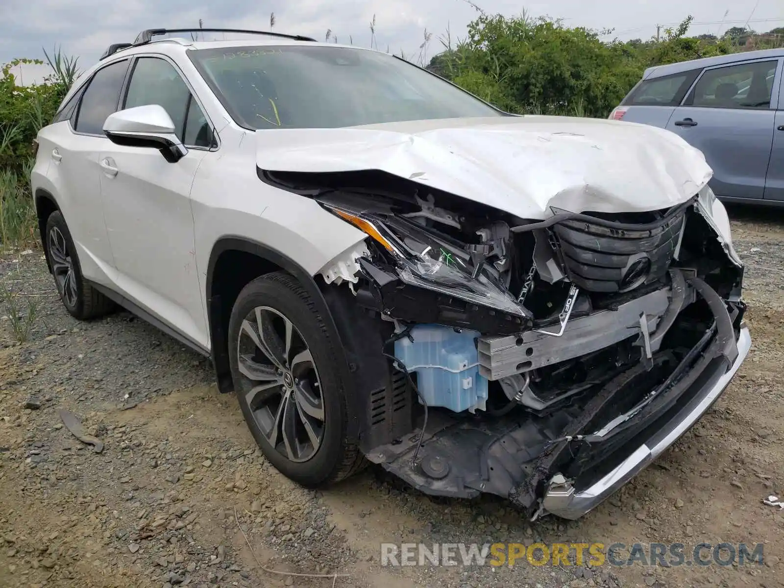 1 Photograph of a damaged car 2T2BZMCAXKC211169 LEXUS RX350 2019