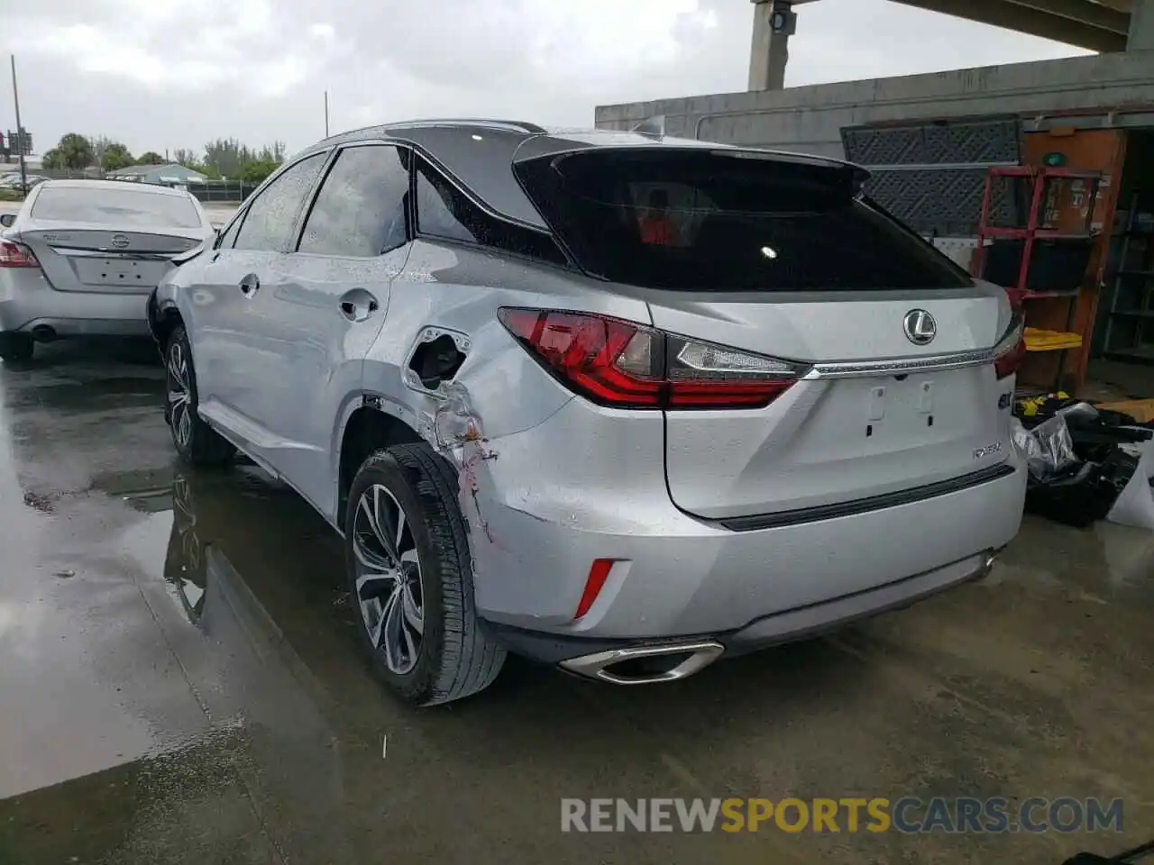 3 Photograph of a damaged car 2T2ZZMCA0KC119101 LEXUS RX350 2019