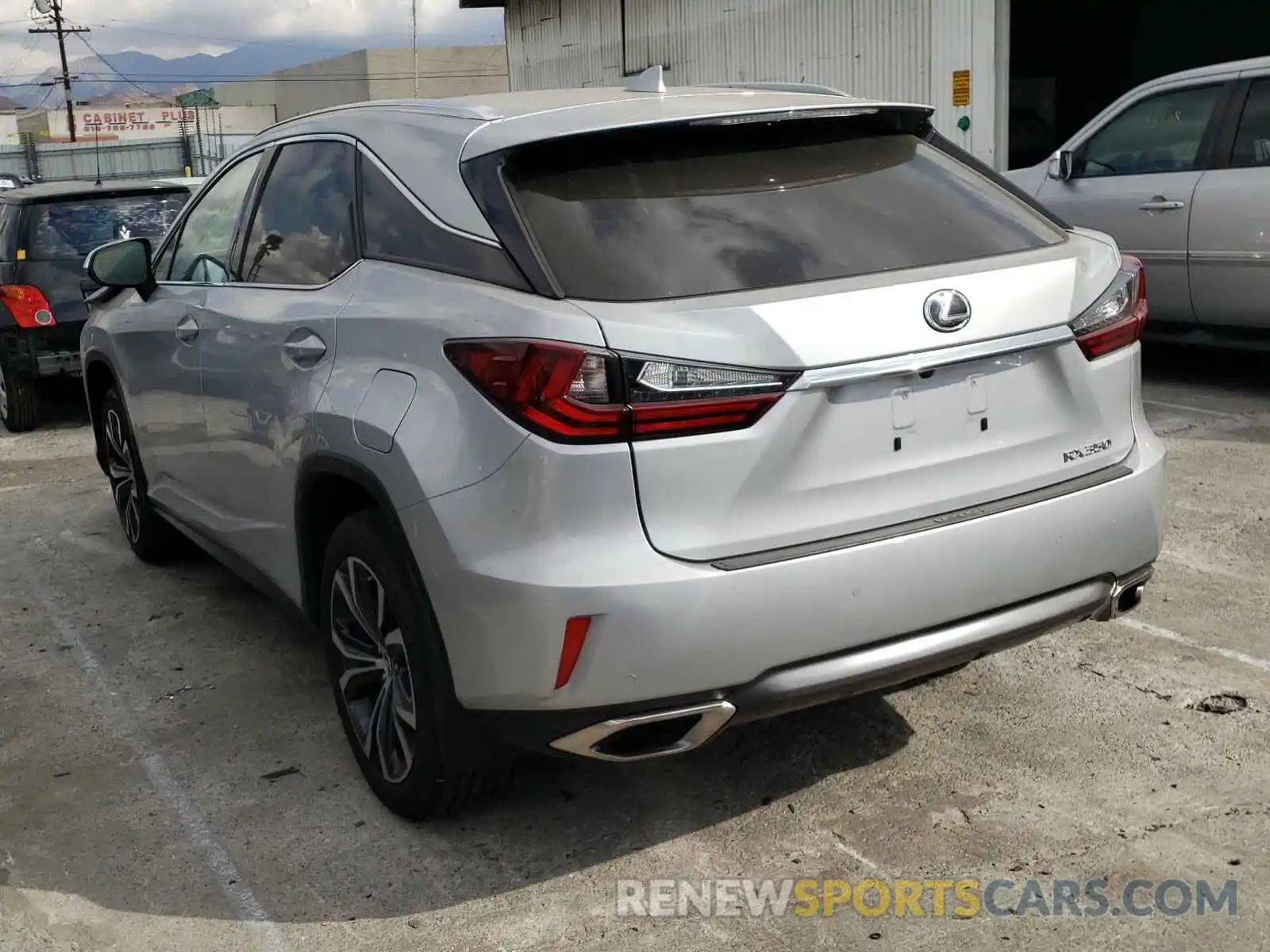 3 Photograph of a damaged car 2T2ZZMCA0KC122533 LEXUS RX350 2019