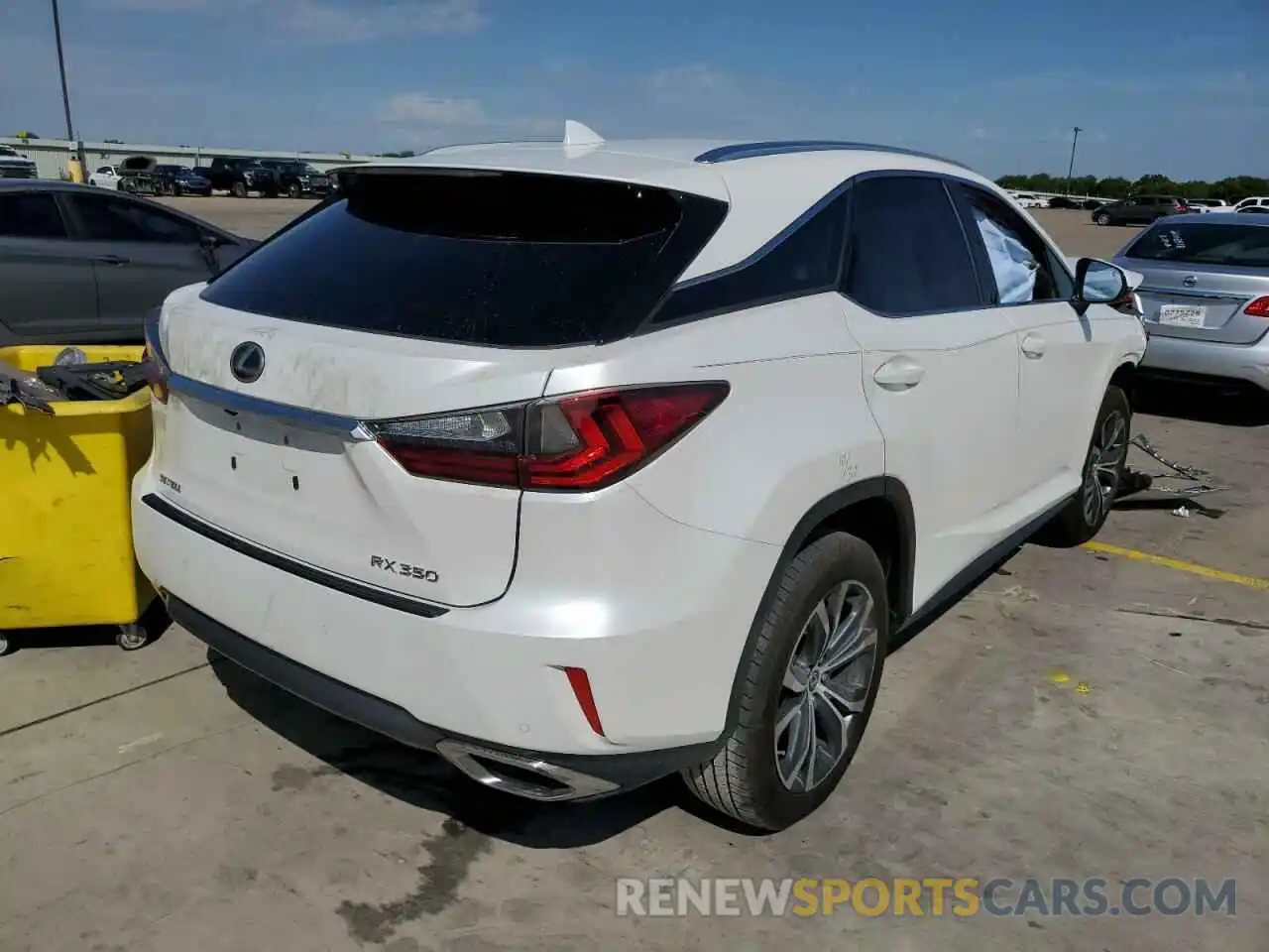 4 Photograph of a damaged car 2T2ZZMCA0KC127537 LEXUS RX350 2019