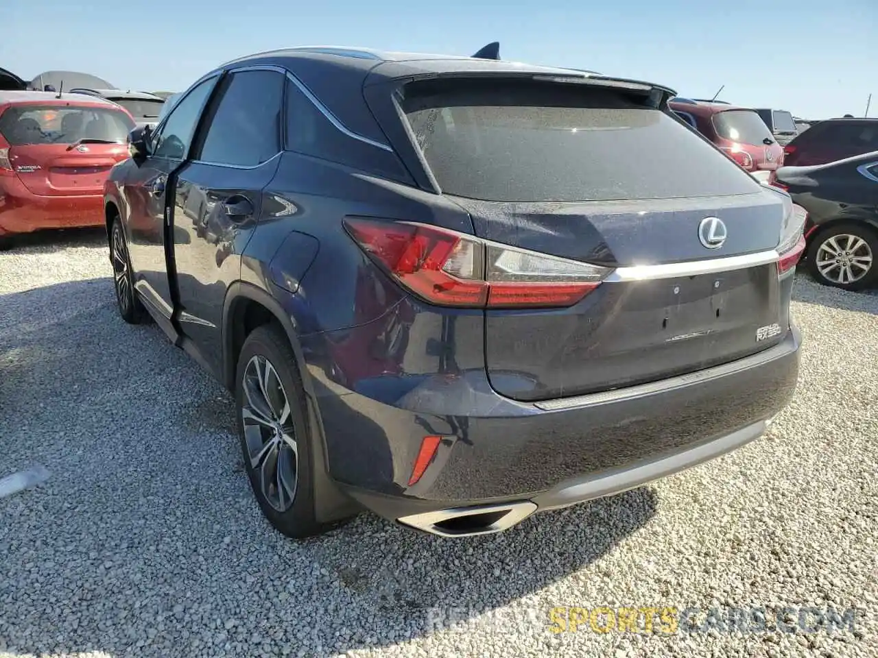 3 Photograph of a damaged car 2T2ZZMCA0KC129613 LEXUS RX350 2019