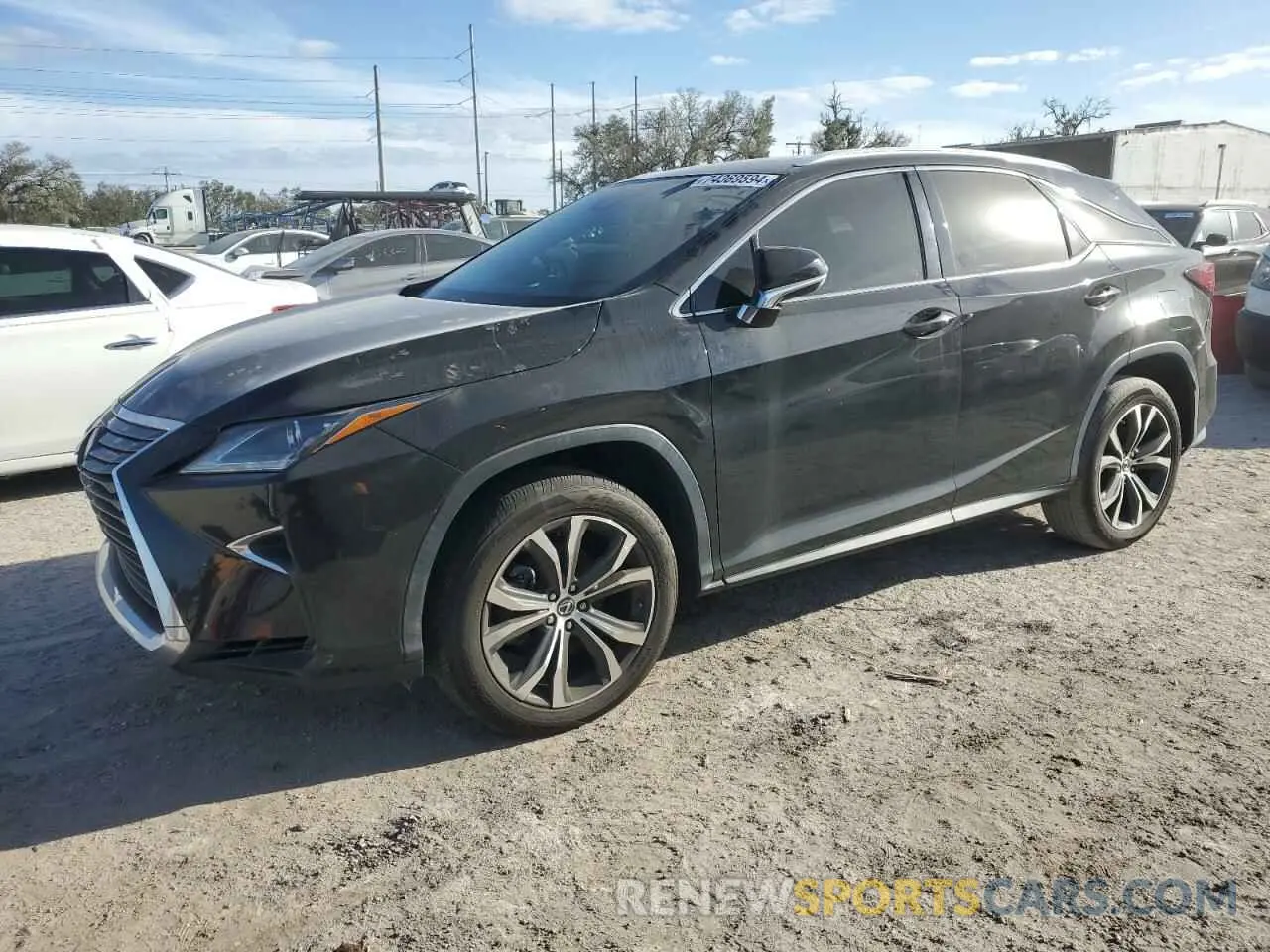 1 Photograph of a damaged car 2T2ZZMCA0KC135878 LEXUS RX350 2019