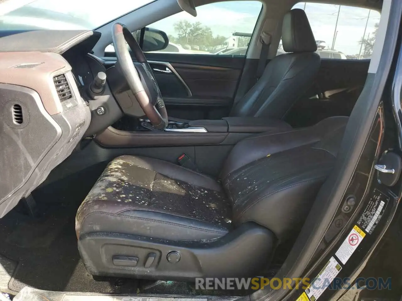 7 Photograph of a damaged car 2T2ZZMCA0KC135878 LEXUS RX350 2019
