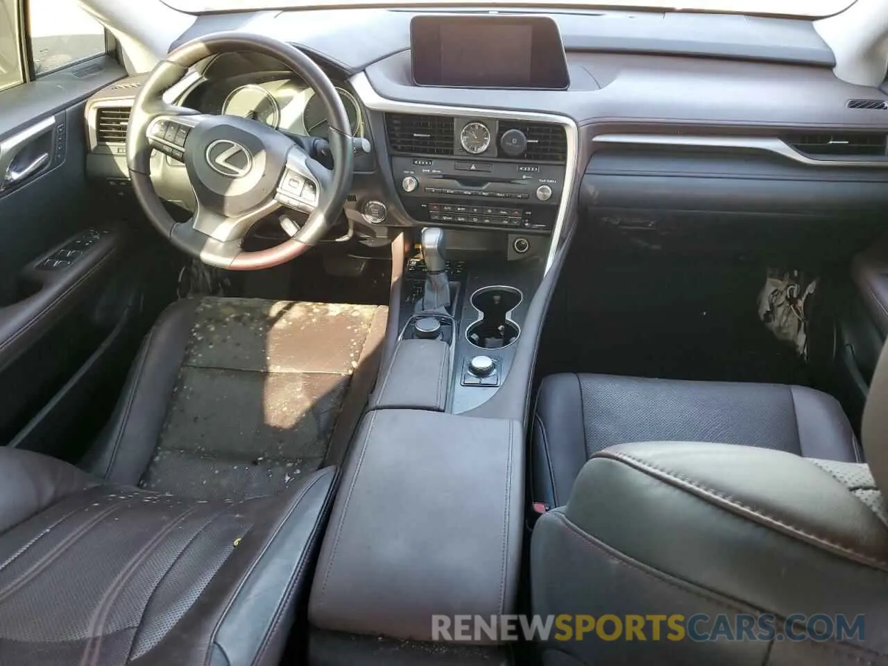 8 Photograph of a damaged car 2T2ZZMCA0KC135878 LEXUS RX350 2019