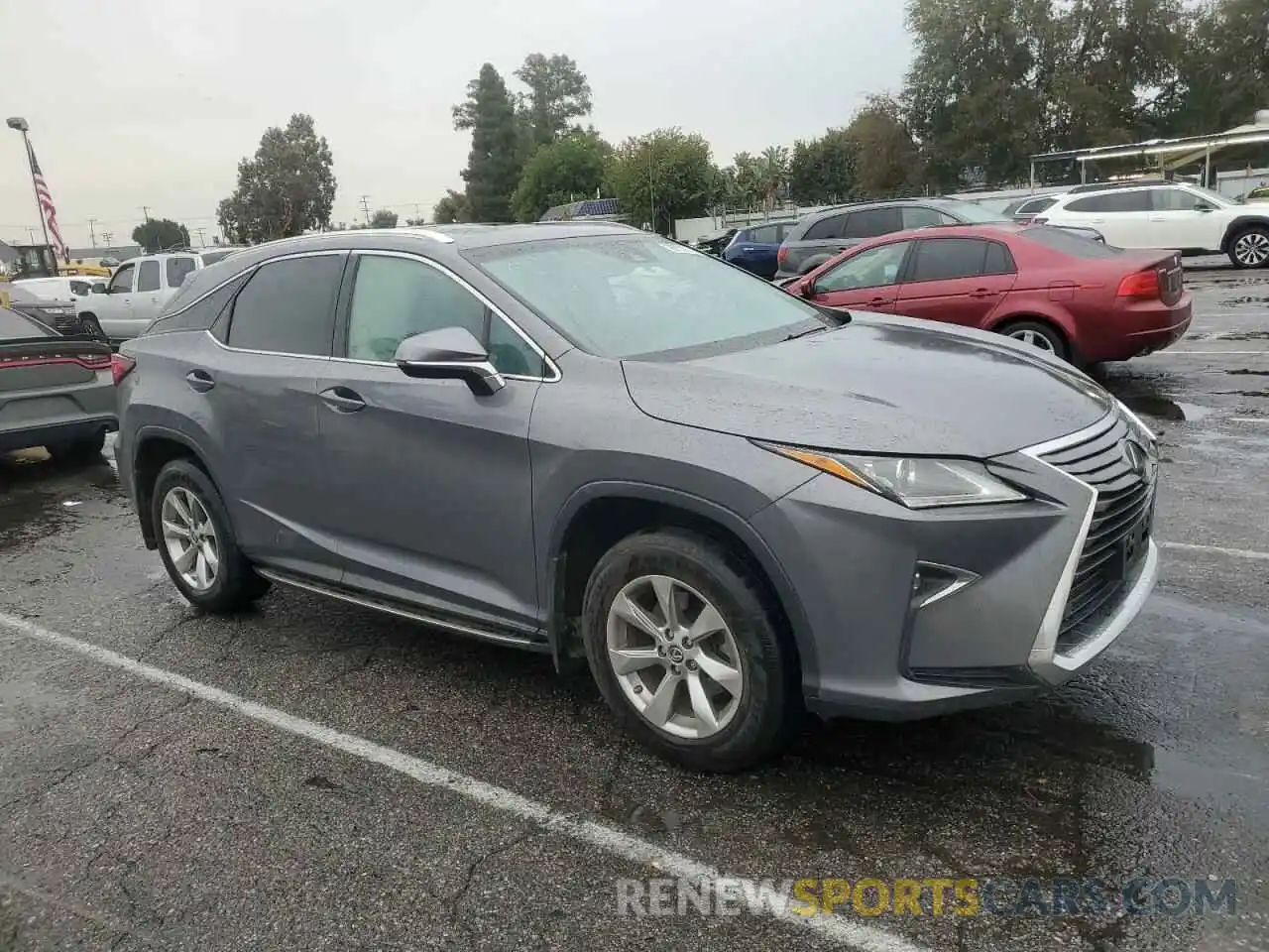 4 Photograph of a damaged car 2T2ZZMCA0KC137727 LEXUS RX350 2019