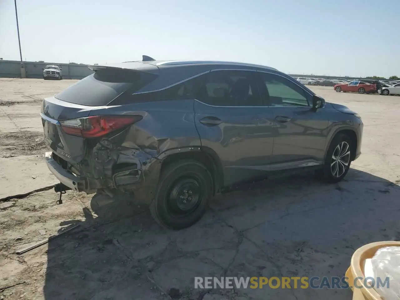 3 Photograph of a damaged car 2T2ZZMCA0KC141308 LEXUS RX350 2019