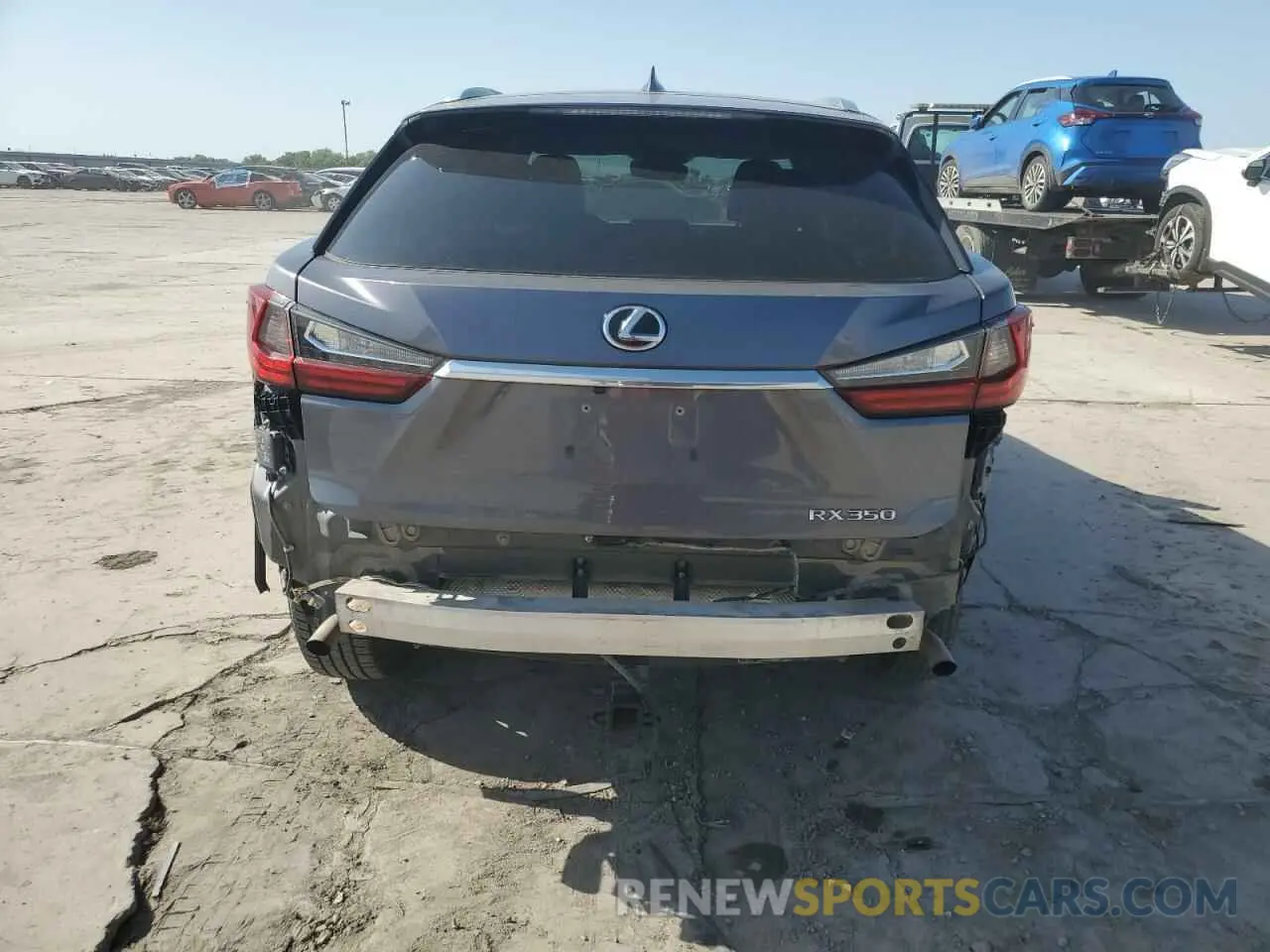 6 Photograph of a damaged car 2T2ZZMCA0KC141308 LEXUS RX350 2019