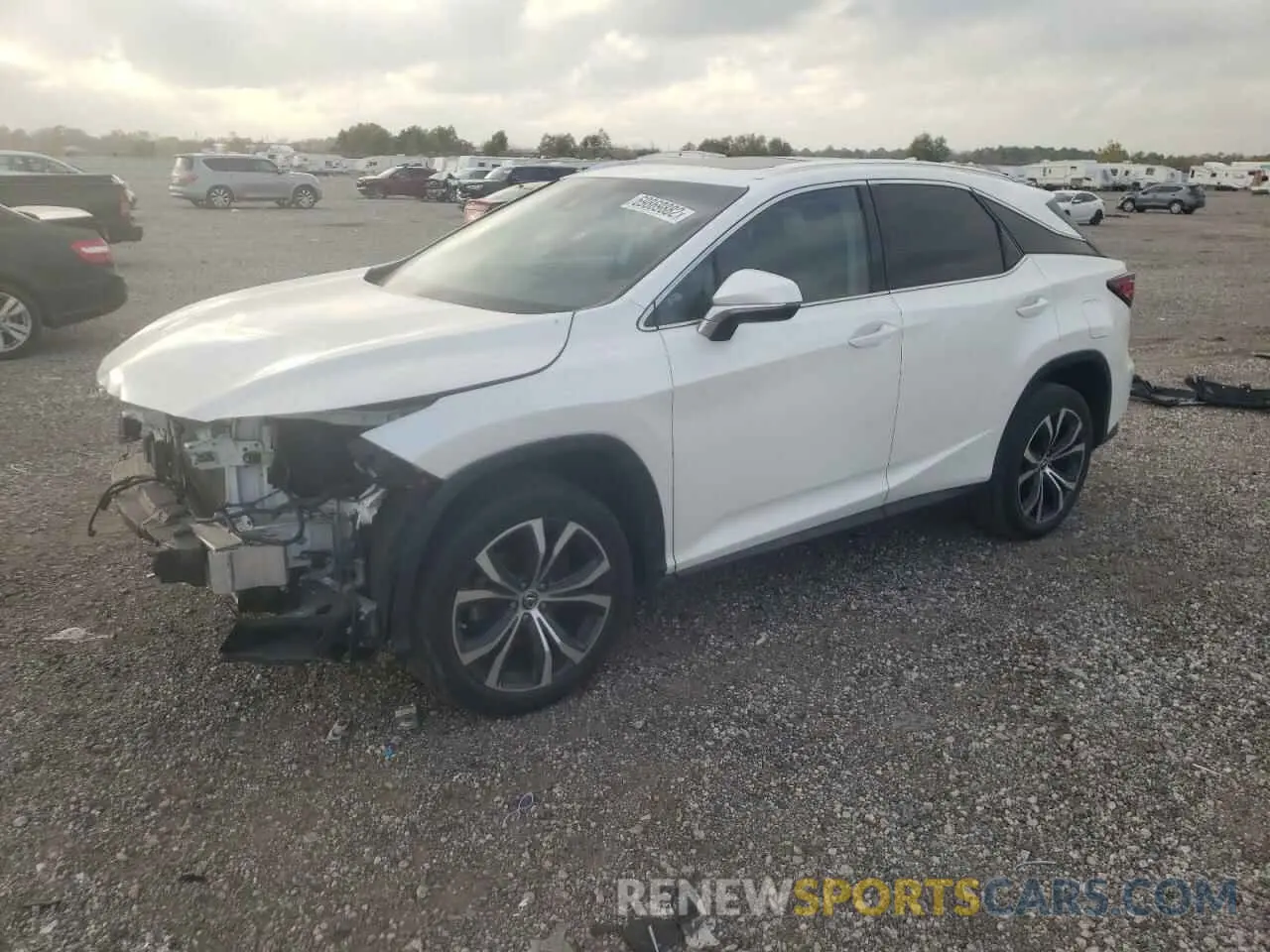 1 Photograph of a damaged car 2T2ZZMCA0KC141826 LEXUS RX350 2019