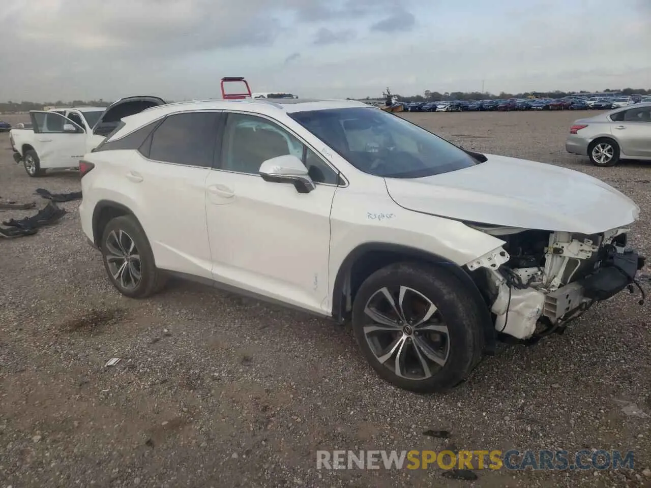 4 Photograph of a damaged car 2T2ZZMCA0KC141826 LEXUS RX350 2019