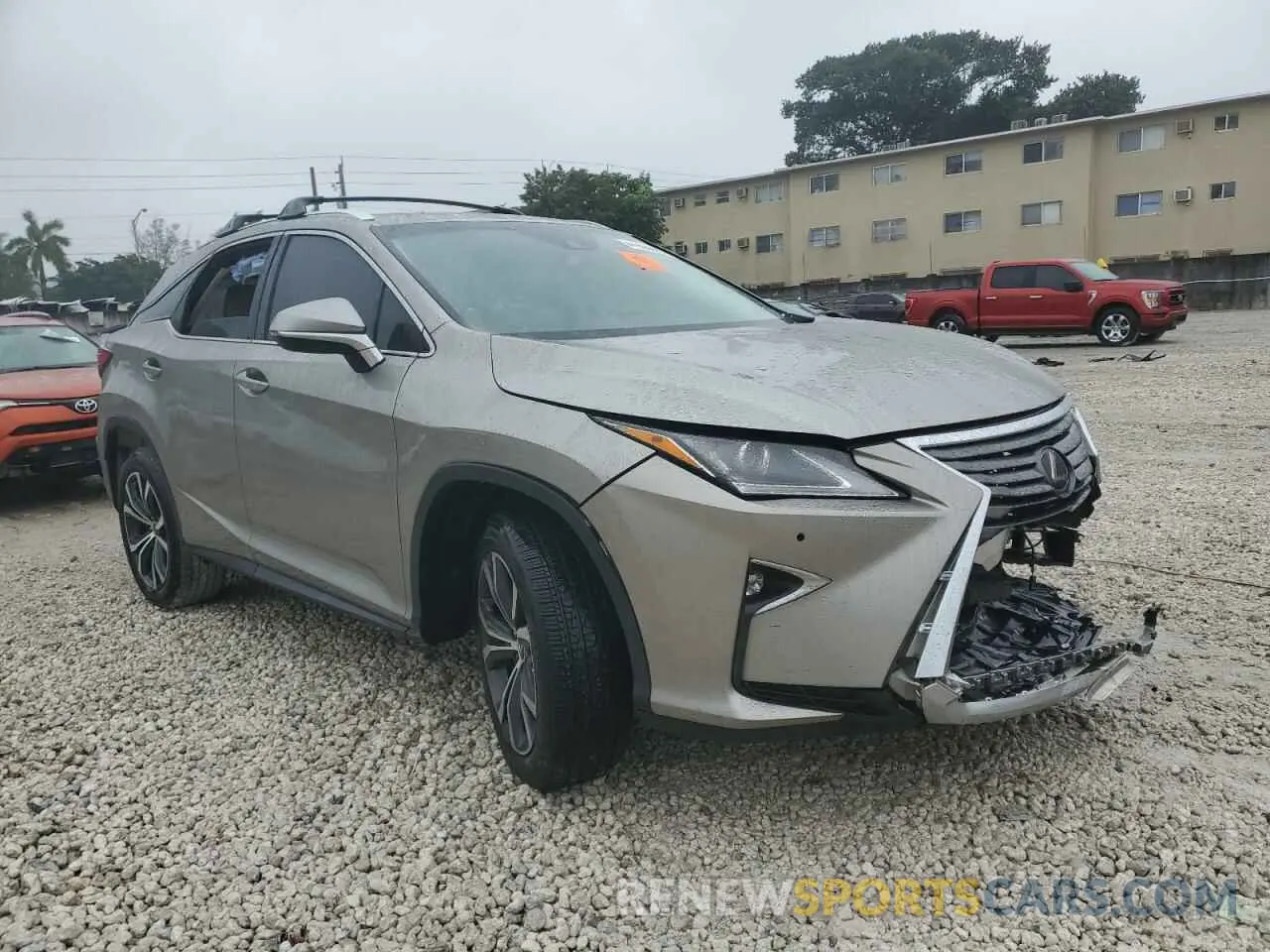 4 Photograph of a damaged car 2T2ZZMCA0KC143978 LEXUS RX350 2019