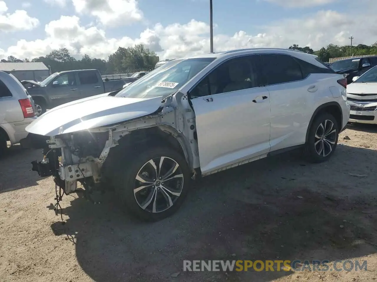 1 Photograph of a damaged car 2T2ZZMCA0KC145133 LEXUS RX350 2019