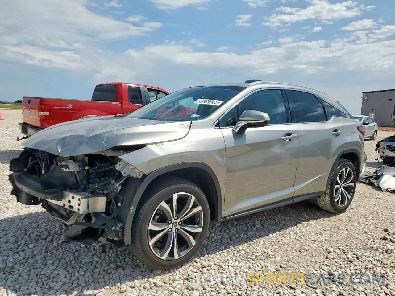 1 Photograph of a damaged car 2T2ZZMCA1KC119396 LEXUS RX350 2019