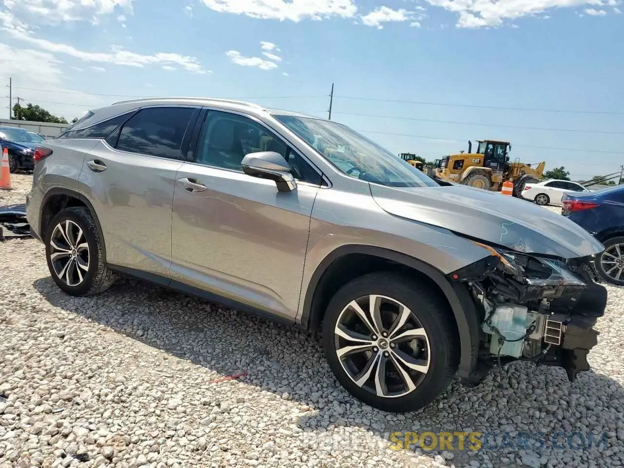 4 Photograph of a damaged car 2T2ZZMCA1KC119396 LEXUS RX350 2019