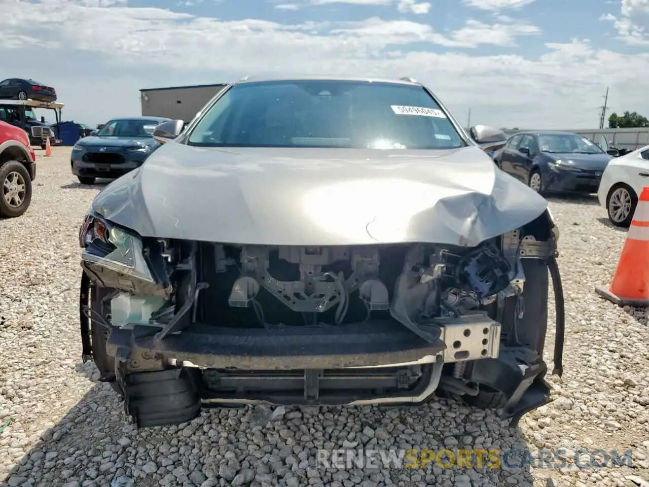 5 Photograph of a damaged car 2T2ZZMCA1KC119396 LEXUS RX350 2019