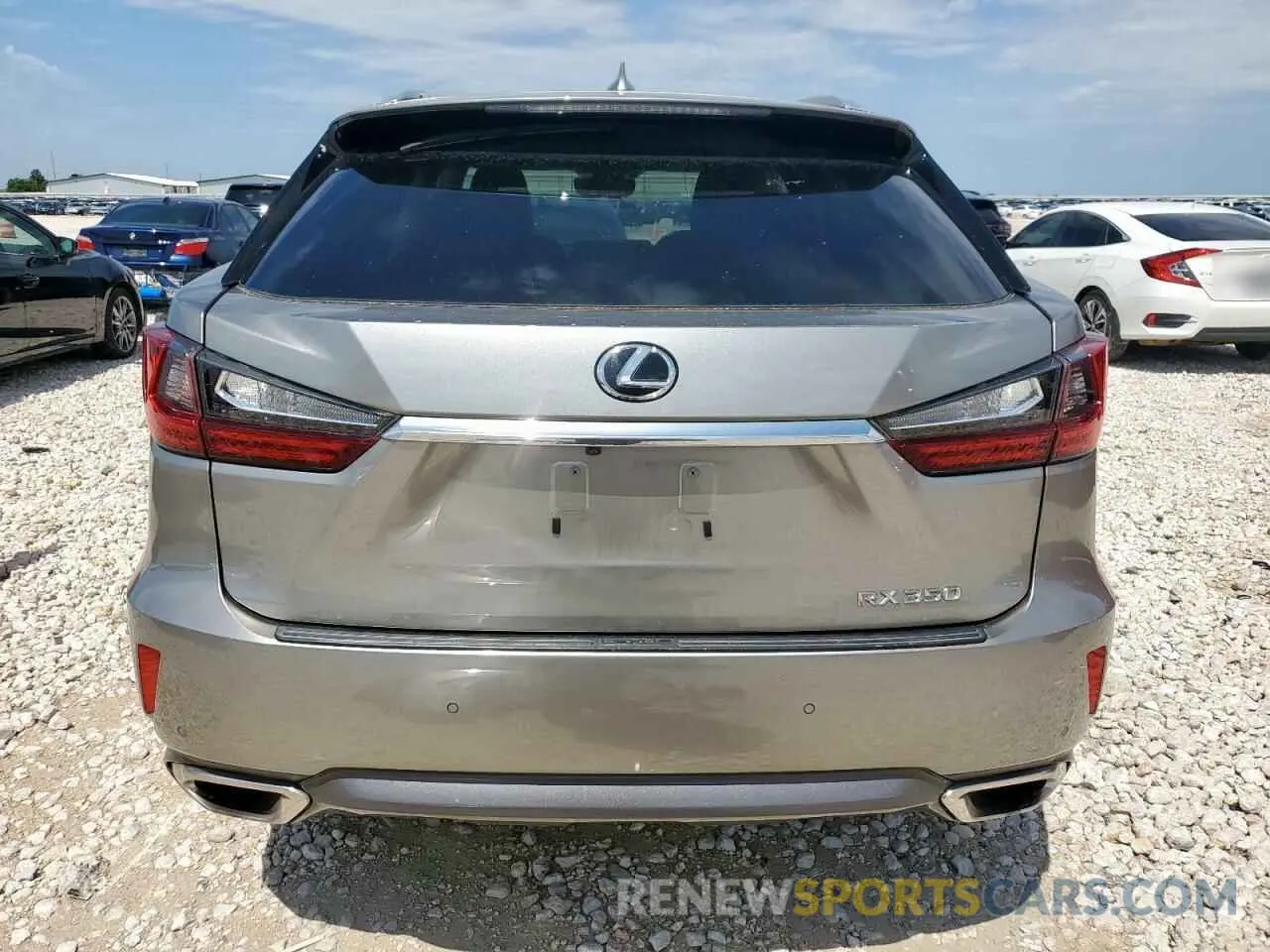 6 Photograph of a damaged car 2T2ZZMCA1KC119396 LEXUS RX350 2019