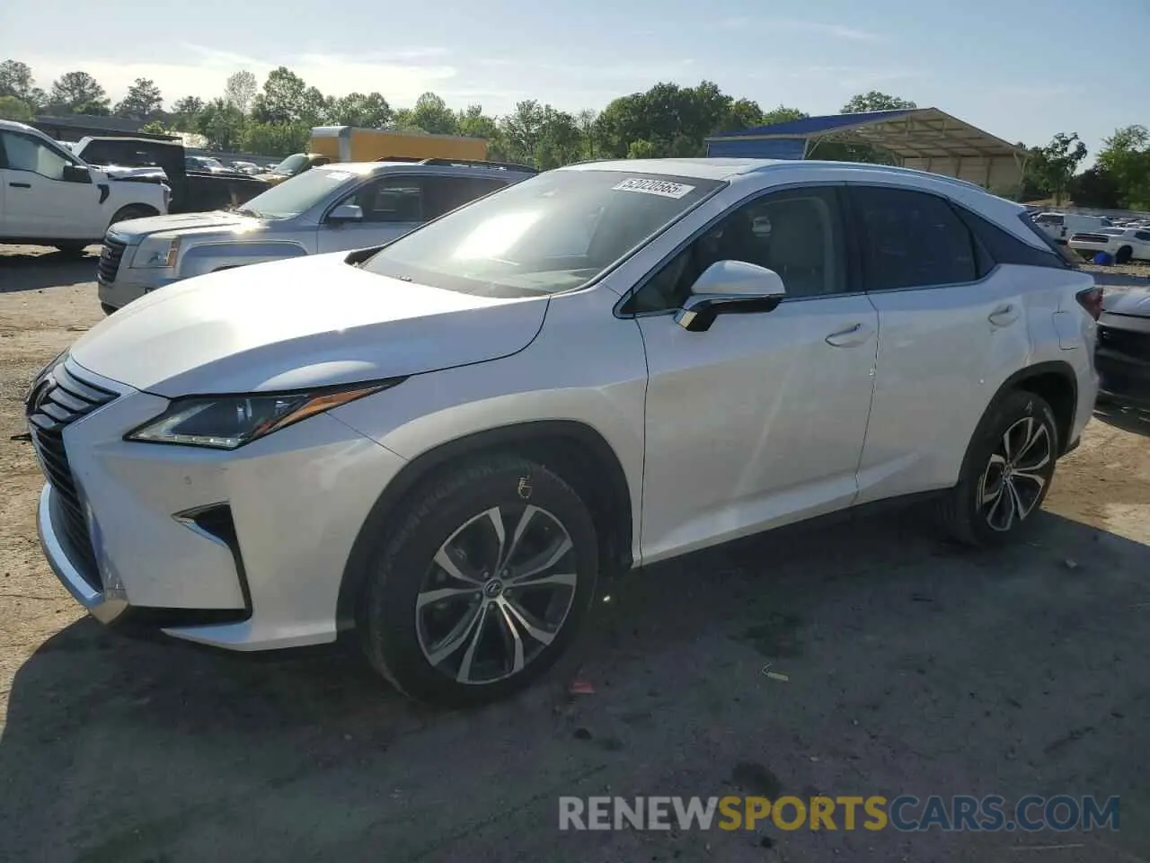 1 Photograph of a damaged car 2T2ZZMCA1KC121505 LEXUS RX350 2019