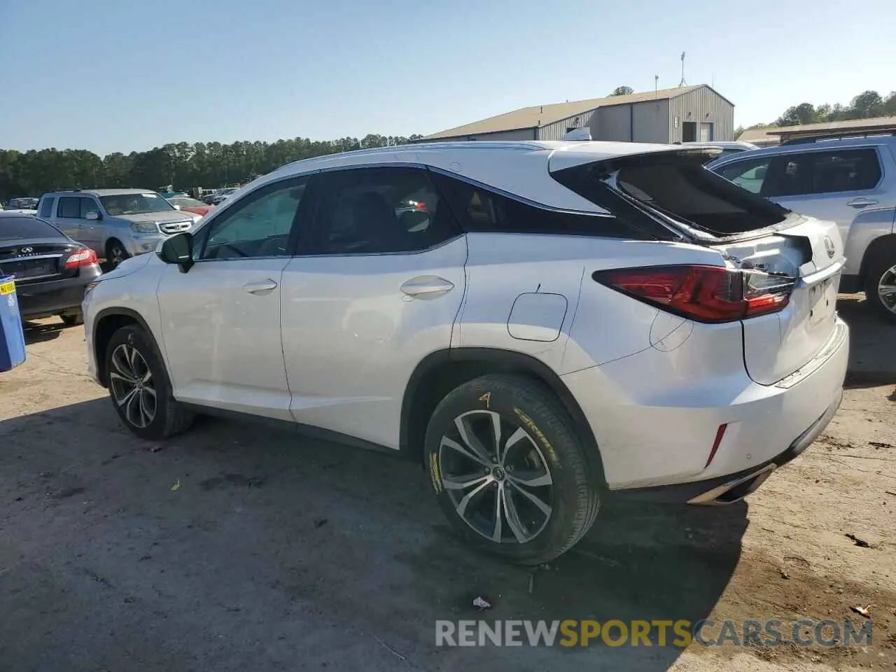 2 Photograph of a damaged car 2T2ZZMCA1KC121505 LEXUS RX350 2019