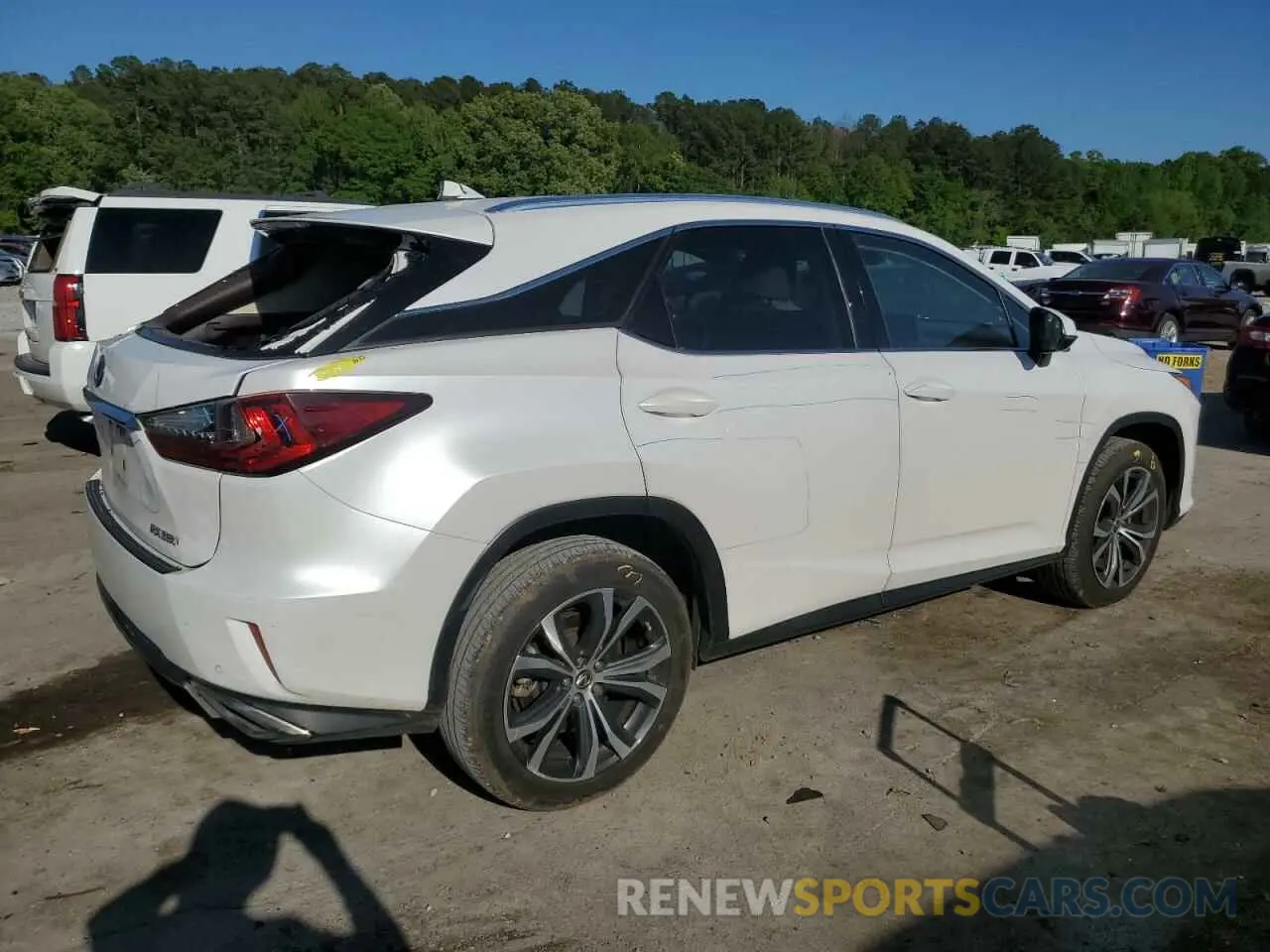 3 Photograph of a damaged car 2T2ZZMCA1KC121505 LEXUS RX350 2019
