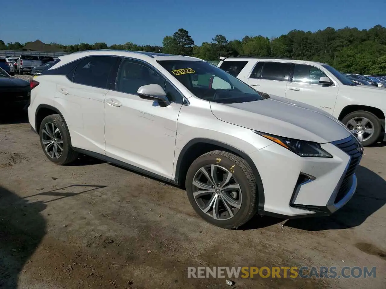 4 Photograph of a damaged car 2T2ZZMCA1KC121505 LEXUS RX350 2019