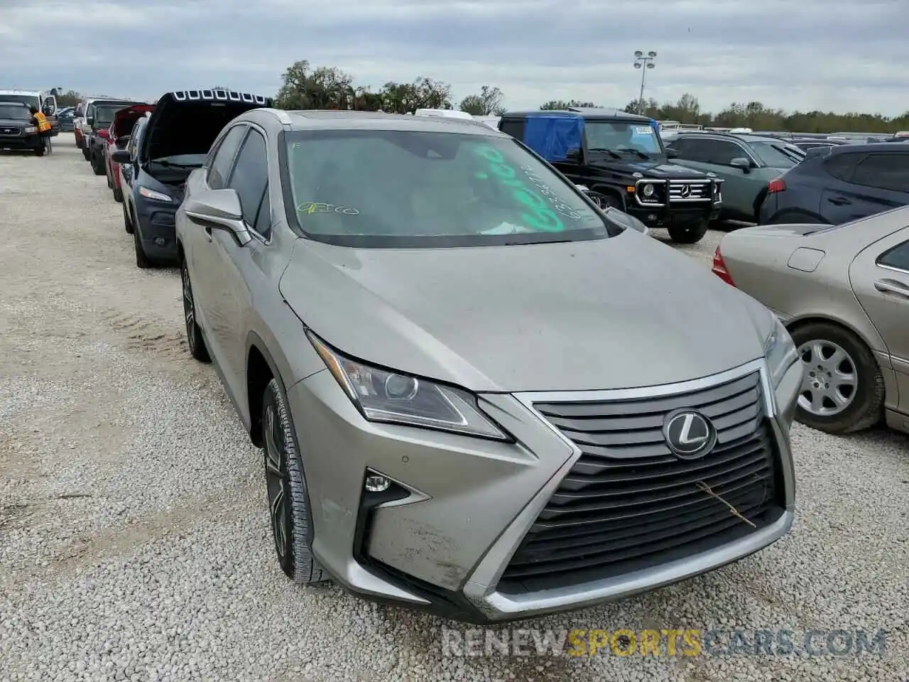 1 Photograph of a damaged car 2T2ZZMCA1KC122279 LEXUS RX350 2019