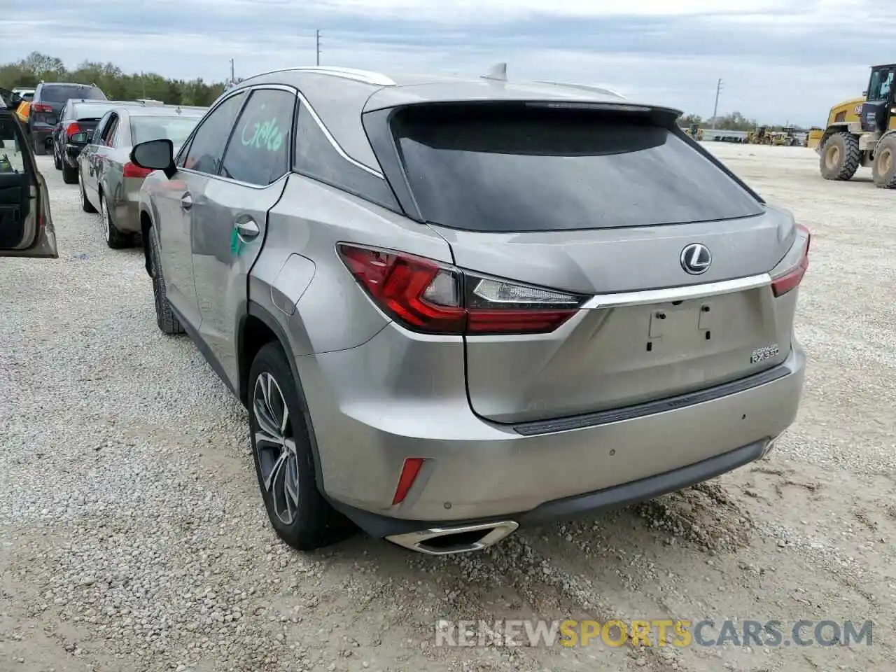 3 Photograph of a damaged car 2T2ZZMCA1KC122279 LEXUS RX350 2019