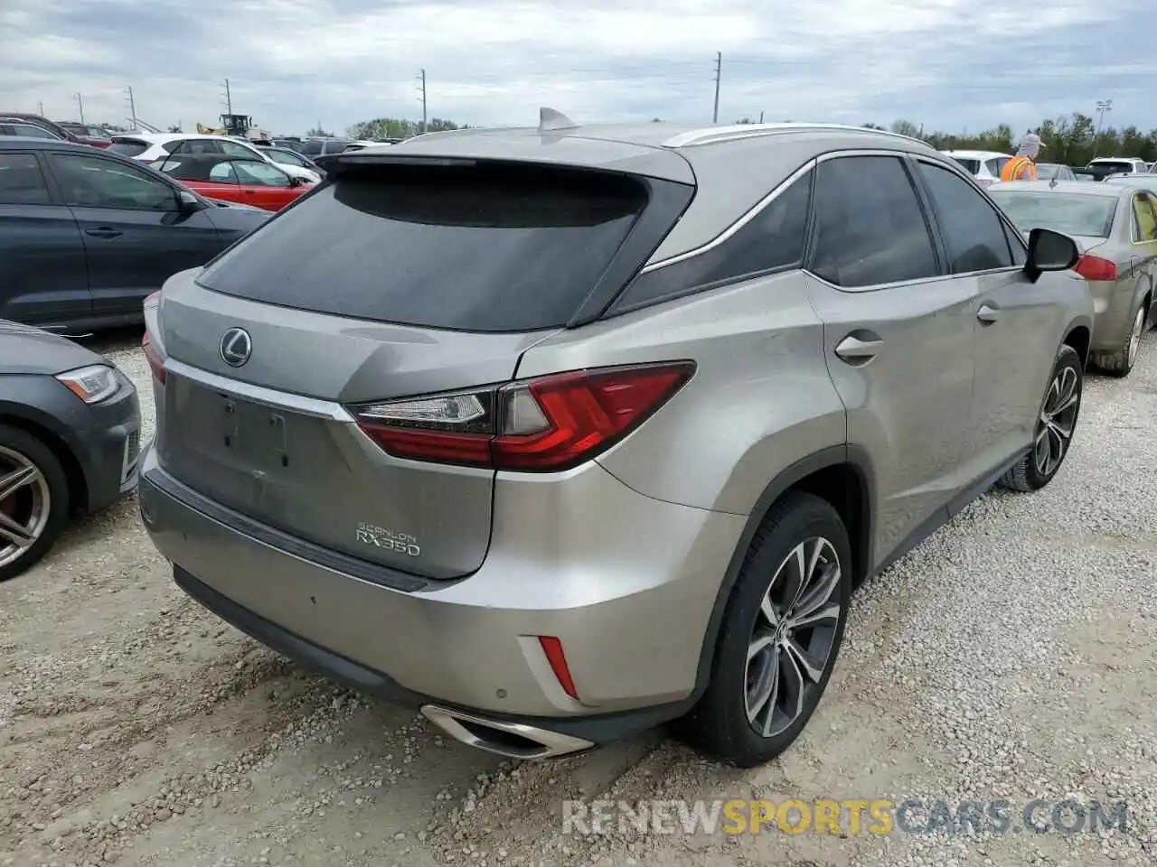 4 Photograph of a damaged car 2T2ZZMCA1KC122279 LEXUS RX350 2019