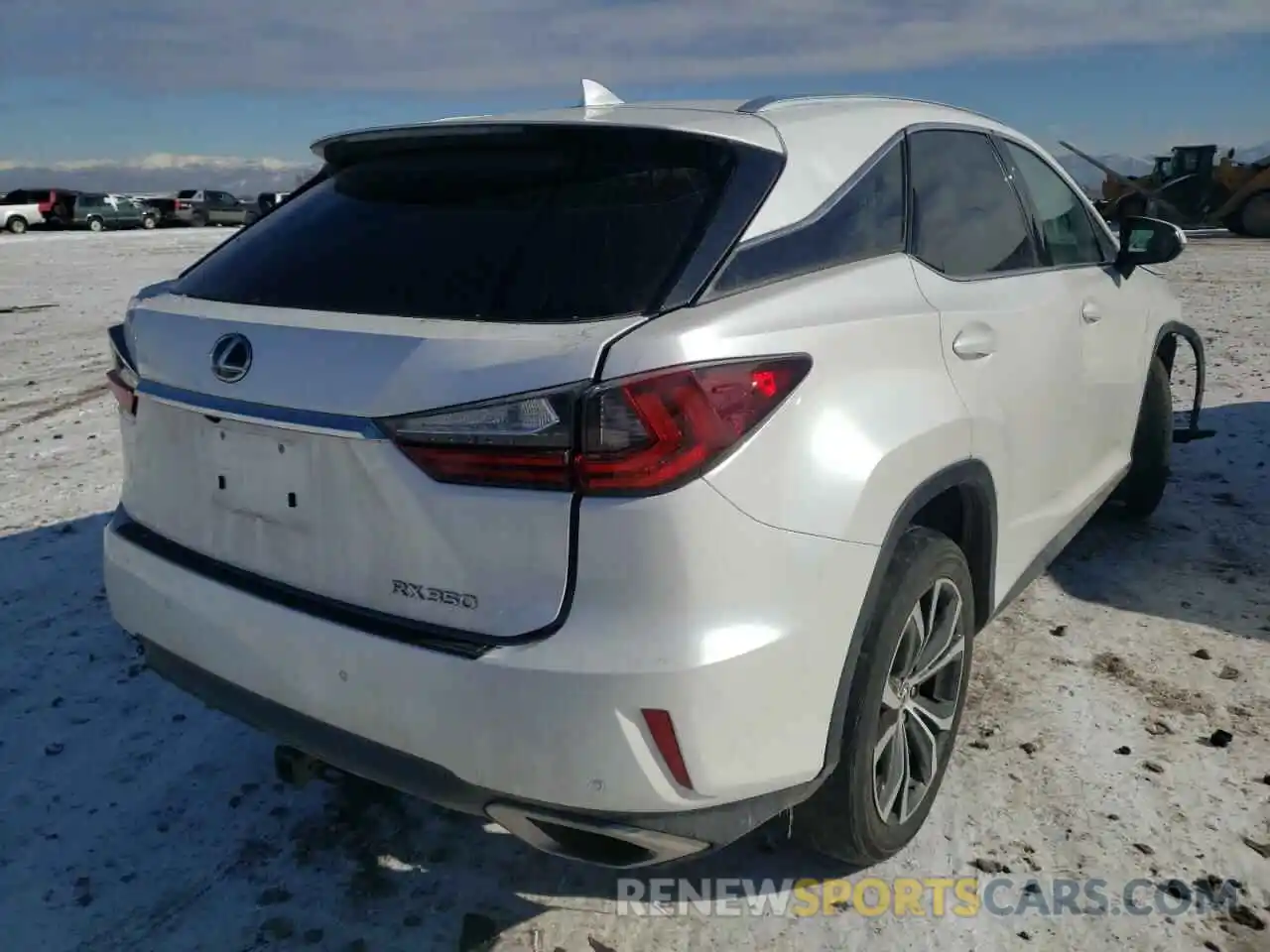 4 Photograph of a damaged car 2T2ZZMCA1KC122654 LEXUS RX350 2019