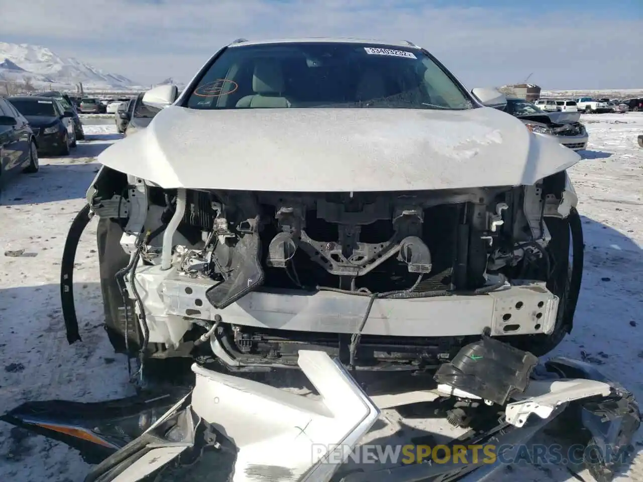 9 Photograph of a damaged car 2T2ZZMCA1KC122654 LEXUS RX350 2019