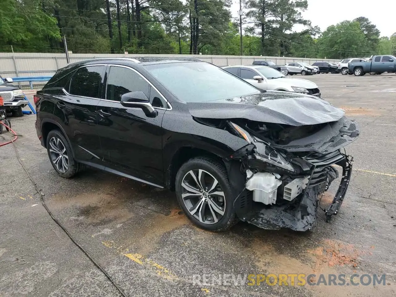 4 Photograph of a damaged car 2T2ZZMCA1KC122766 LEXUS RX350 2019