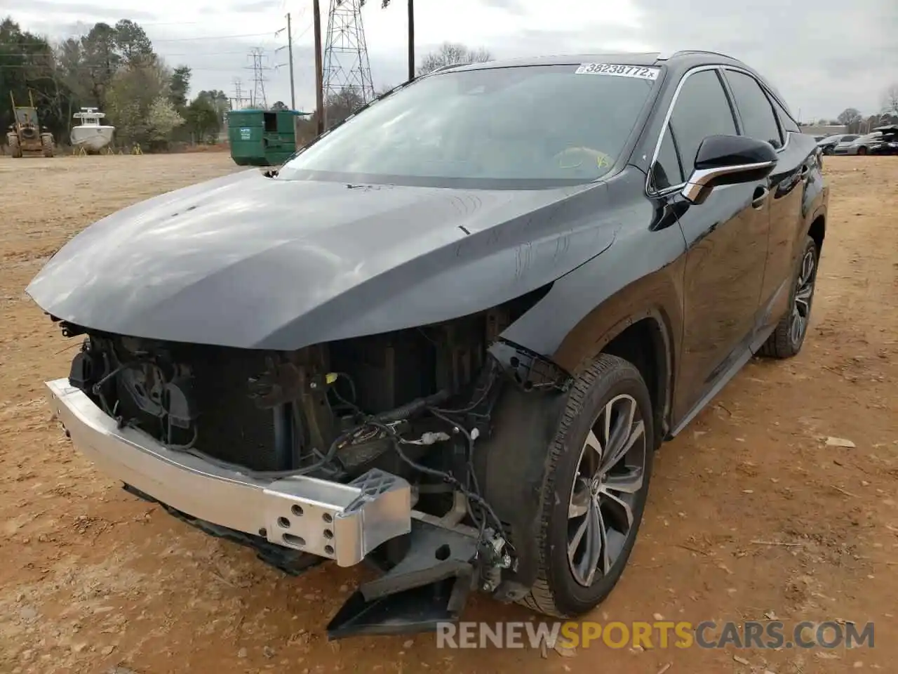 2 Photograph of a damaged car 2T2ZZMCA1KC124274 LEXUS RX350 2019