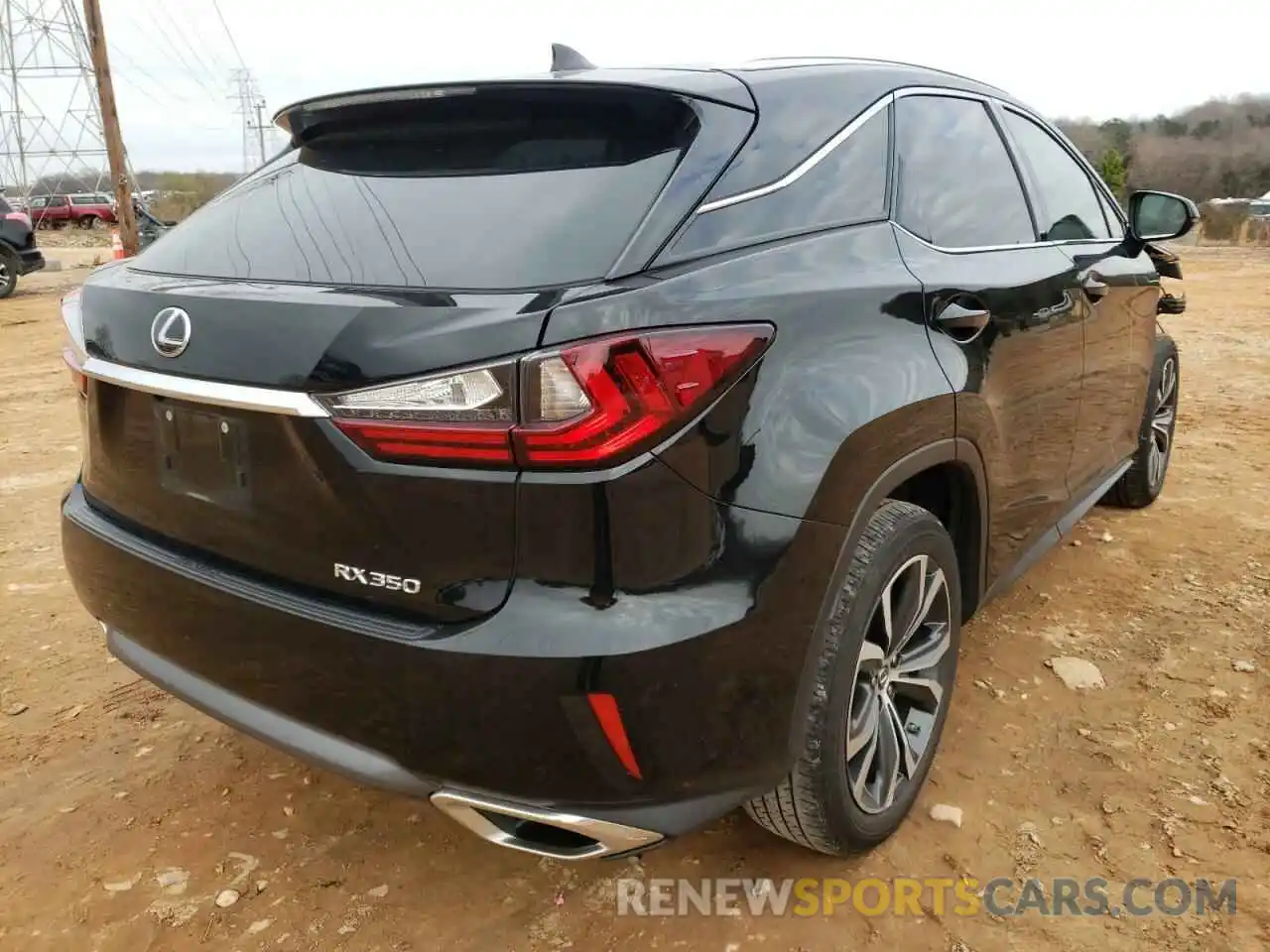 4 Photograph of a damaged car 2T2ZZMCA1KC124274 LEXUS RX350 2019