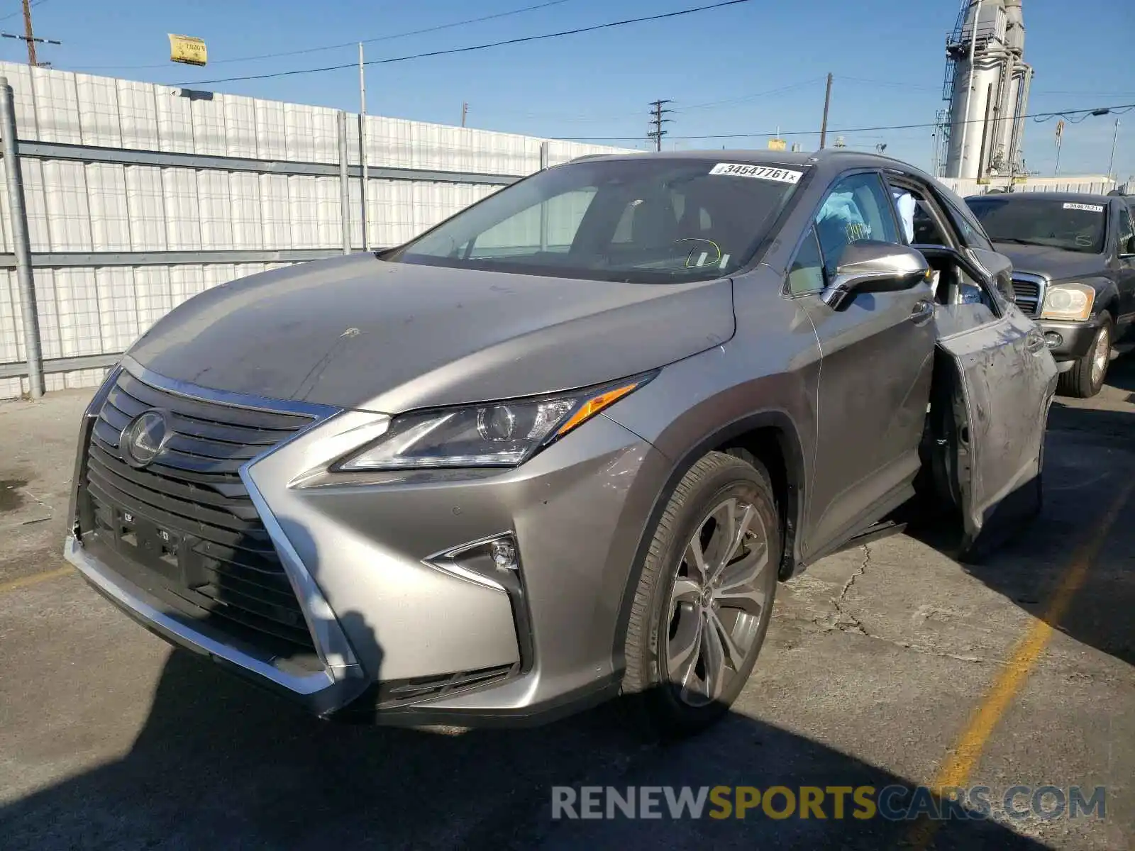 2 Photograph of a damaged car 2T2ZZMCA1KC128888 LEXUS RX350 2019