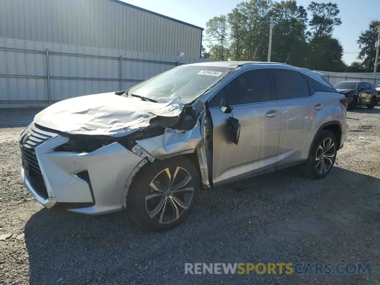 1 Photograph of a damaged car 2T2ZZMCA1KC129541 LEXUS RX350 2019