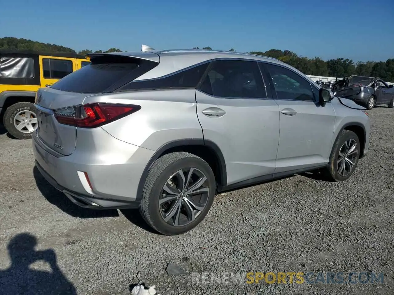 3 Photograph of a damaged car 2T2ZZMCA1KC129541 LEXUS RX350 2019