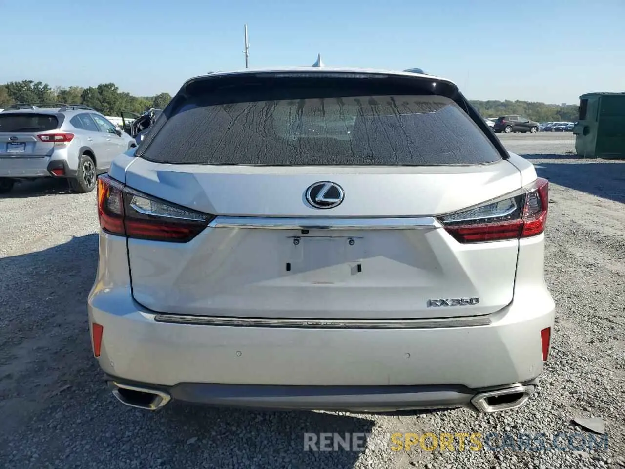 6 Photograph of a damaged car 2T2ZZMCA1KC129541 LEXUS RX350 2019