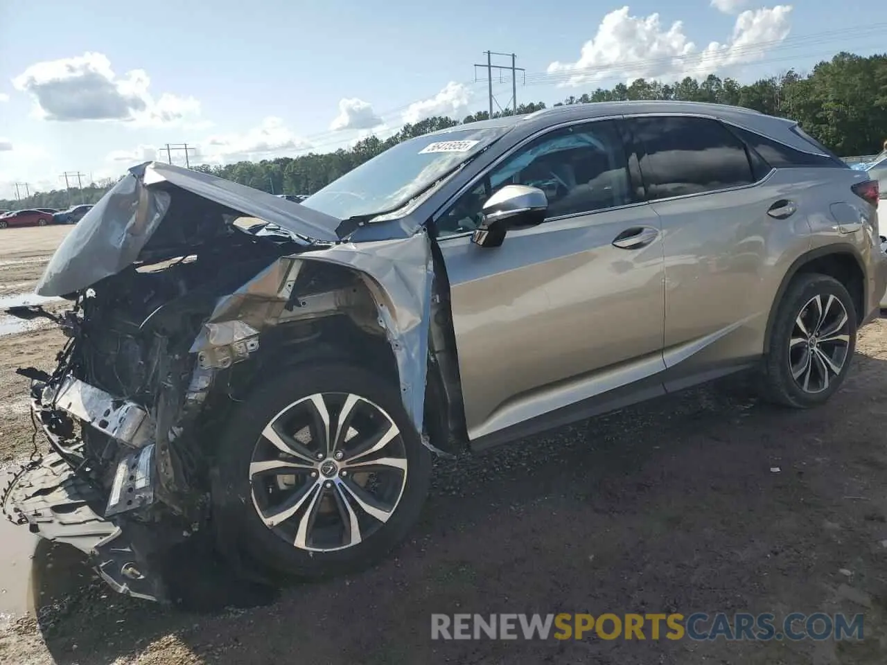1 Photograph of a damaged car 2T2ZZMCA1KC131810 LEXUS RX350 2019